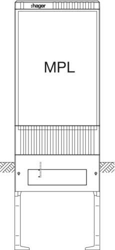 Verteilersäule ZAL175P