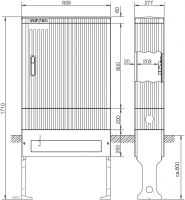 Säule BH5 7 Einbaueinh. SK177A