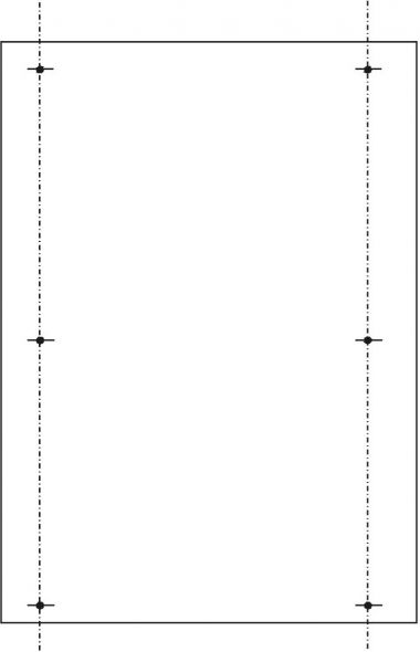 PVC-Montageplatte AS-155 SY79272M