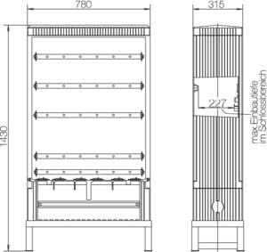Festplatzverteilerschrank ZAF101B