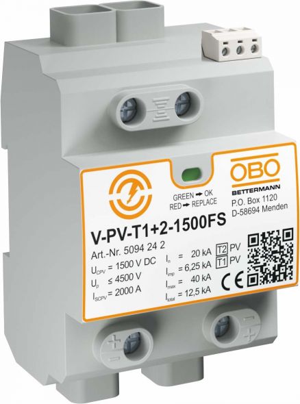 SurgeController V-PV-T1+2-1500FS