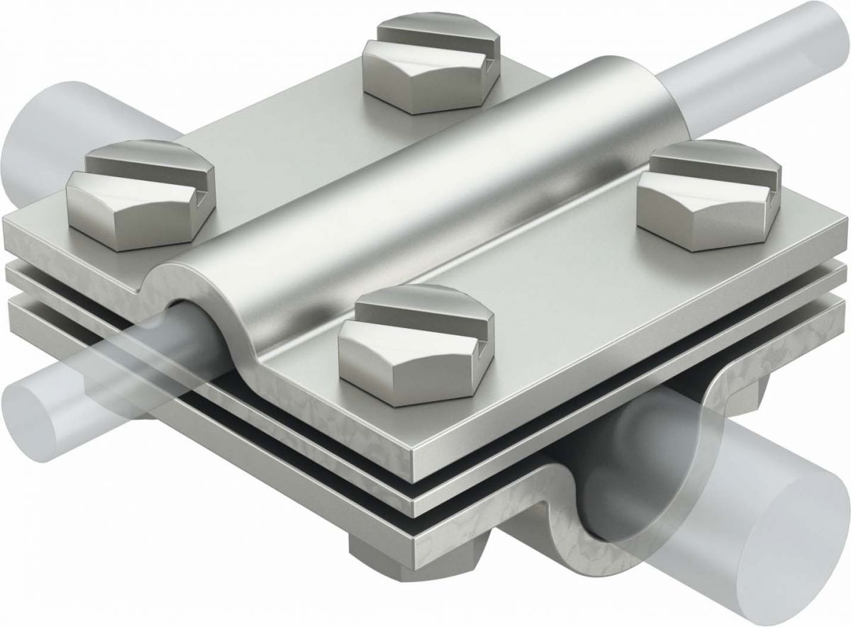 Kreuzverbinder 252 8-10x16 V4A