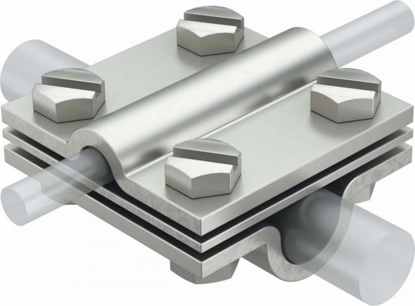 Kreuzverbinder 252 8-10x16 V4A
