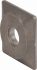 Druckplatte Al 40x40x6mm DP 40 40 B13 AL