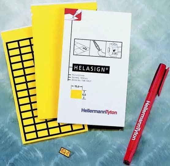 Etiketten TAG120B-270-YE