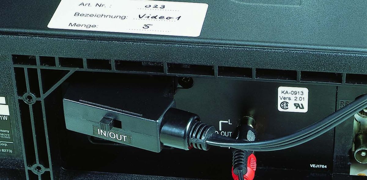 Etiketten TAG27TD2-1210-WH