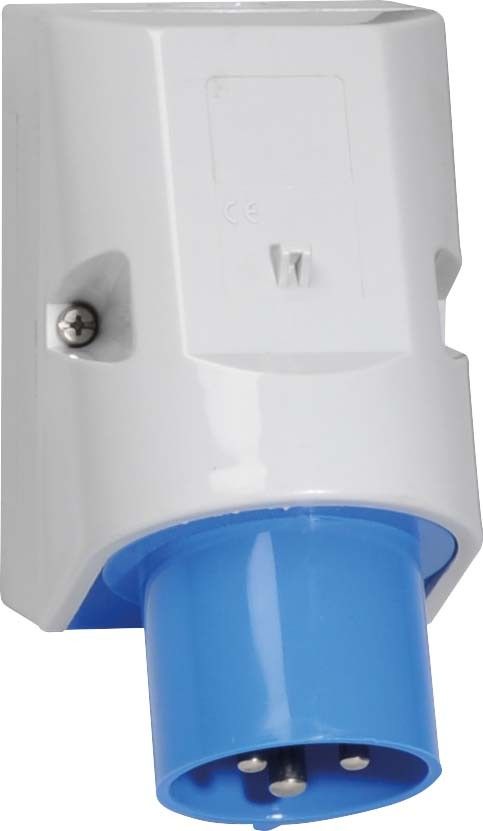 Wand-Gerätestecker 32A 3p 24409