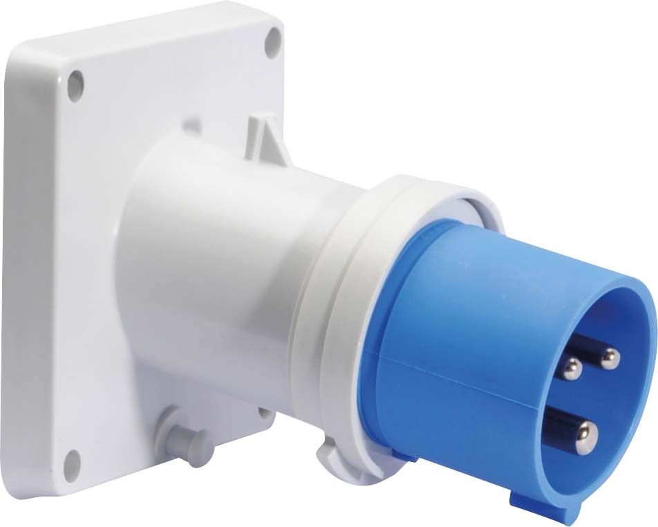 Anbau-Gerätestecker 16A 3p 27121