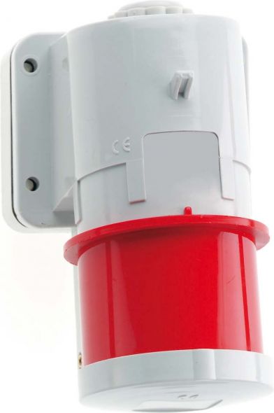 Wand-Gerätestecker 32A 4p 24018