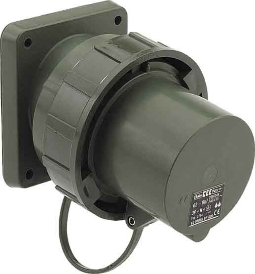 Gerätestecker 63A 5p >50V 27045