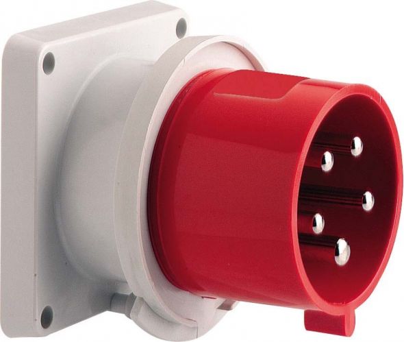 Flansch-Gerätestecker 16A 28100