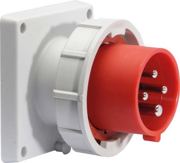 Flansch-Gerätestecker 16A 28101