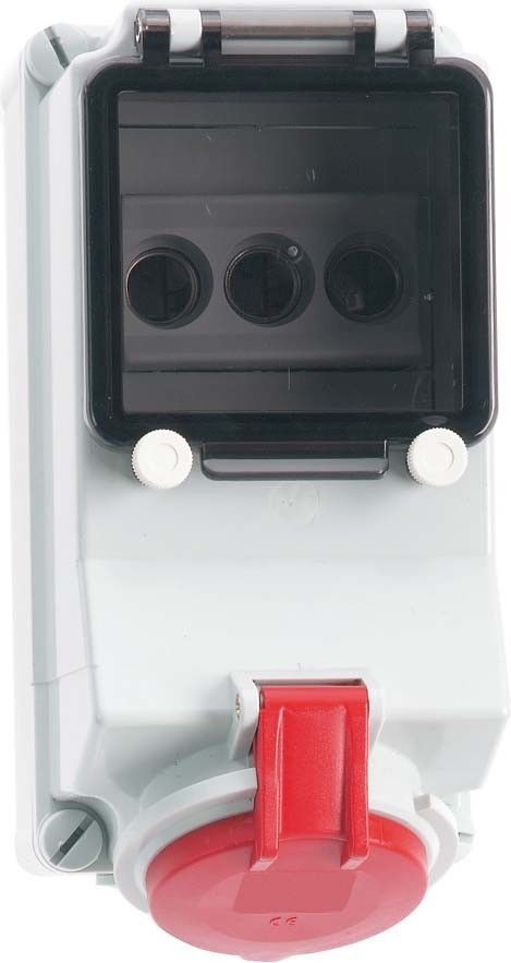 Wandsteckdose abgesichert 1587