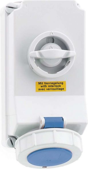 Wandsteckdose abschaltbar 16875