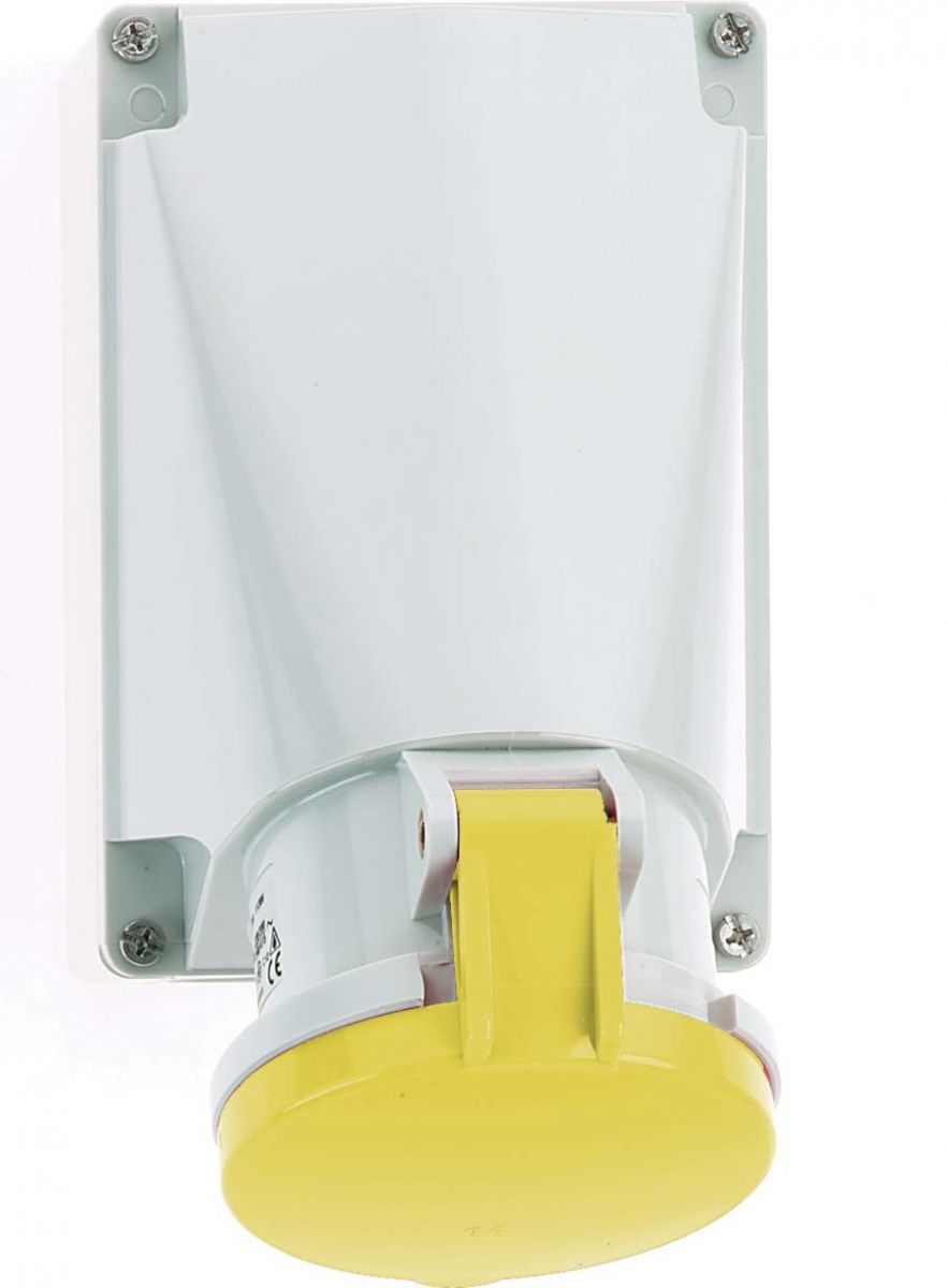 Wandsteckdose 63A 3p 110V 1106