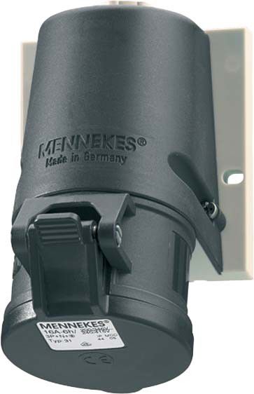 CEE Steckdose TwinCONTACT 1349 4p 32a 500V schwarz
