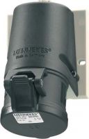 CEE Steckdose TwinCONTACT 1344 4p 16A 500V schwarz