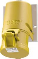 CEE Steckdose TwinCONTACT 1345 3p 32A 110V gelb
