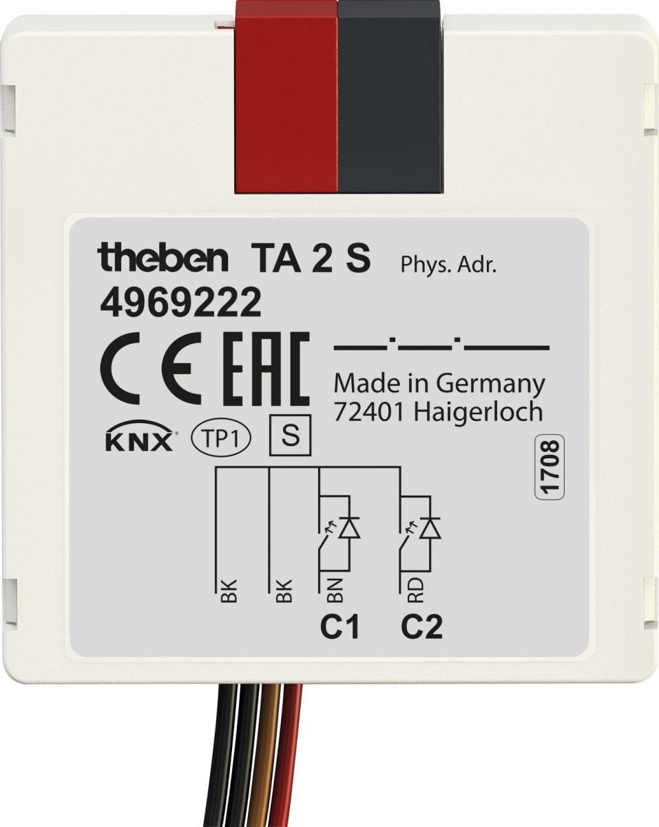 Tasterschnittstelle TA 2 S KNX