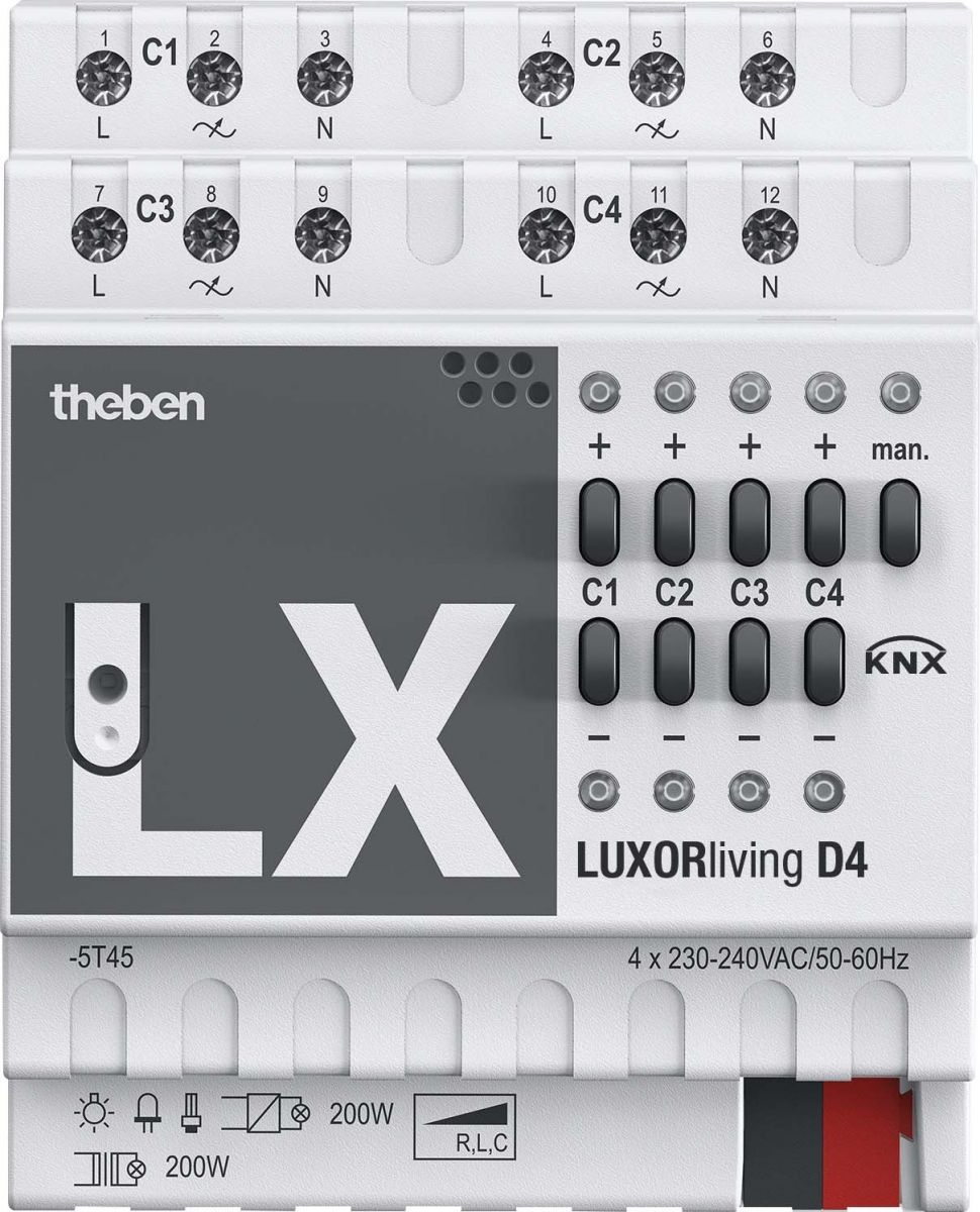 Smart Home-System LUXORliving D4