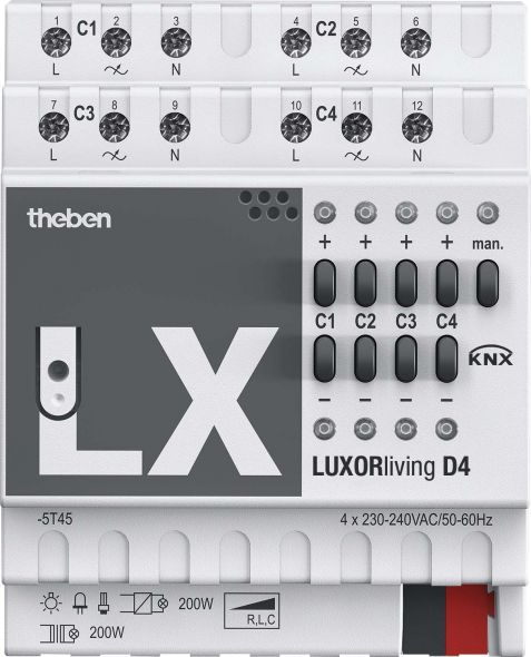 Smart Home-System LUXORliving D4
