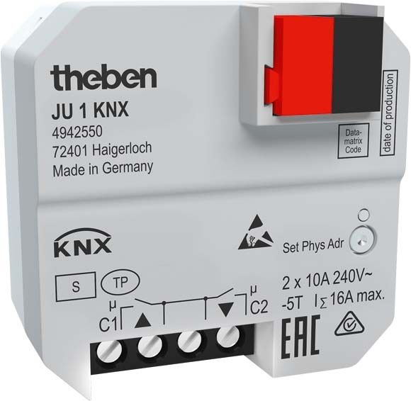 KNX UP-Jalousieaktor JU 1 KNX