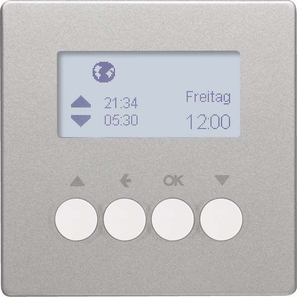 Jalousie-Schaltuhr 85741124 alu samt lackiert