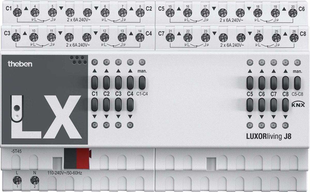Smart Home-System LUXORliving J8