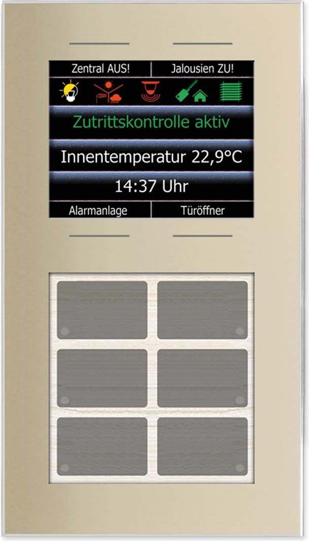 Glas-Tastenfeld LCN - GT10DC