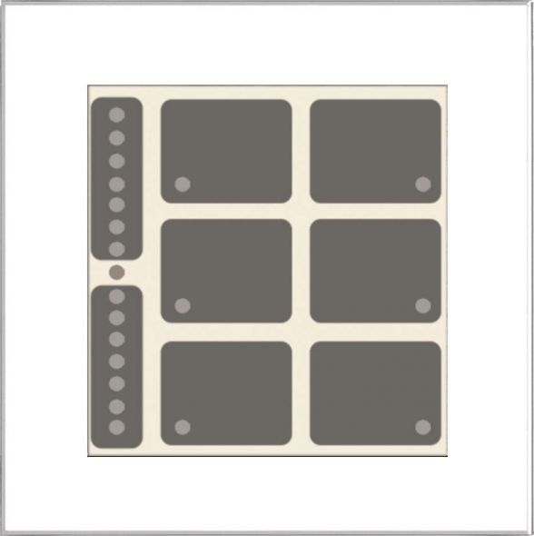 Glas-Tastenfeld LCN - GT8W