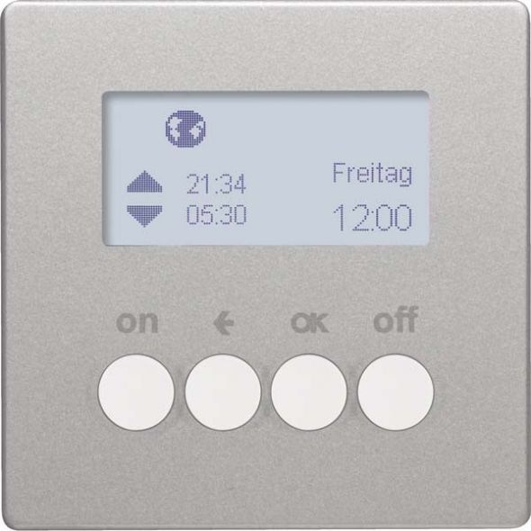 Zeitschaltuhr 85745224 alu samt lackiert