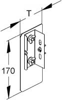 Alu-Enddeckel DAEDL 170 N