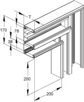 Alu-Flachwinkel DAVU 170-78 N