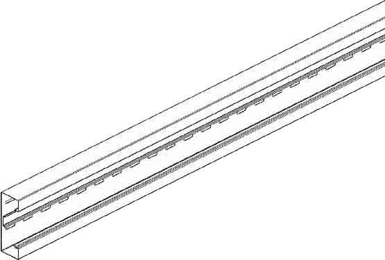 Gerätekanal-Unterteil GKU 110-78T100 R