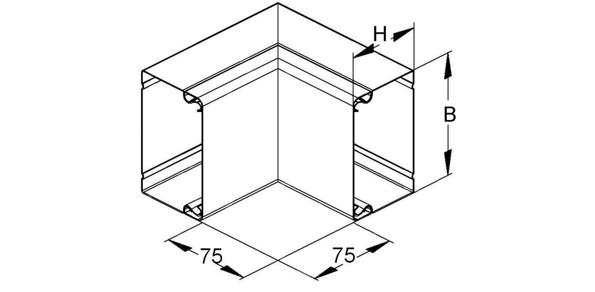 Inneneck, 90 Grad LUIC 60.100
