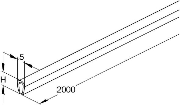 Kantenschutzprofil GKSP 8