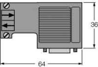 Busstecker PROFIBUS 6ES7972-0BA12-0XA0