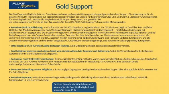 Gold Support Vertrag GLD-CFP-Q-ADD