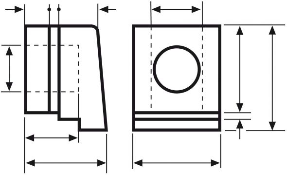 Schnurschutzformtüllen H4202 PVC-FR BK 1000