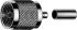 UHF-Kabelstecker cr/cr J01040A0010
