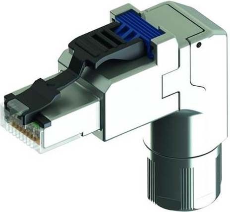 Stecker Cat.6A gewinkelt J00026A4001