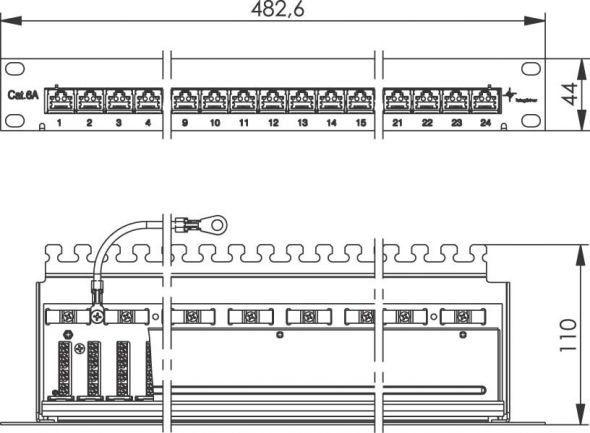 Patchpanel J02023A0051