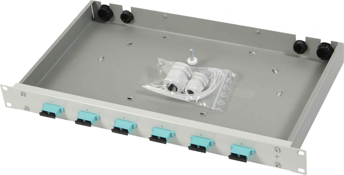 Spleißbox mit Kupplungen TNSB-Be-6LCD-OM4