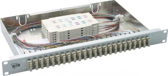 LWL-Box leer grau OpDATfix für 24SC-D