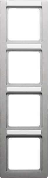 Rahmen 4-fach 10146014 alu samt lackiert