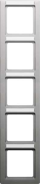 Rahmen 5-fach 10156014 alu samt lackiert