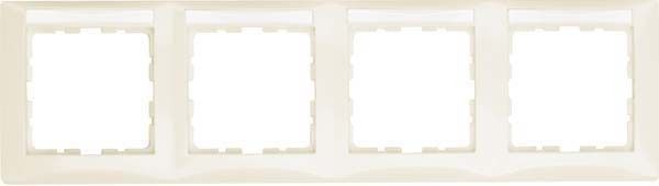 Rahmen 4-fach 10248912 weiß glänzend