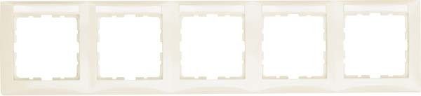 Rahmen 5-fach 10258912 weiß glänzend
