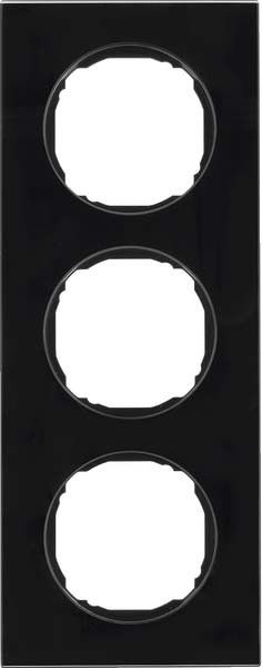 Rahmen 3-fach 10132616 Glas schwarz