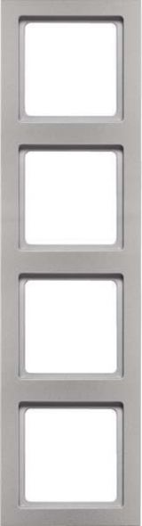 Rahmen 4-fach 10146094 alu samt lackiert